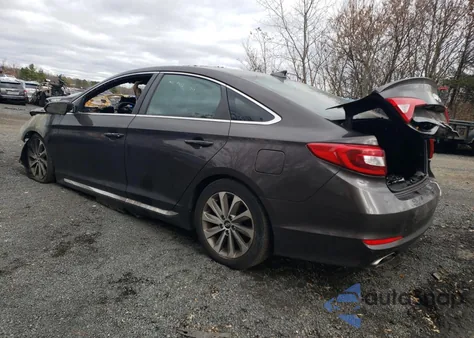 2015 Hyundai Sonata Sport z USA, uszkodzony, nr VIN 5NPE34AF5FH184600